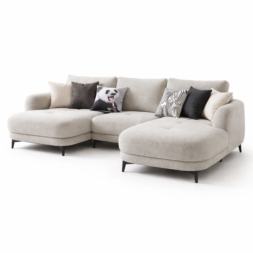 Ecksofa Beige gross-hometava